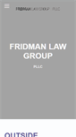 Mobile Screenshot of fridmanlawgroup.com